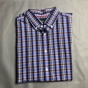 H&M Premium Cotton Short Sleeve Button Up